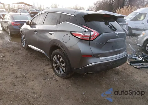 2015 Nissan Murano Sl из США, поврежденный, VIN 5N1AZ2MHXFN243747